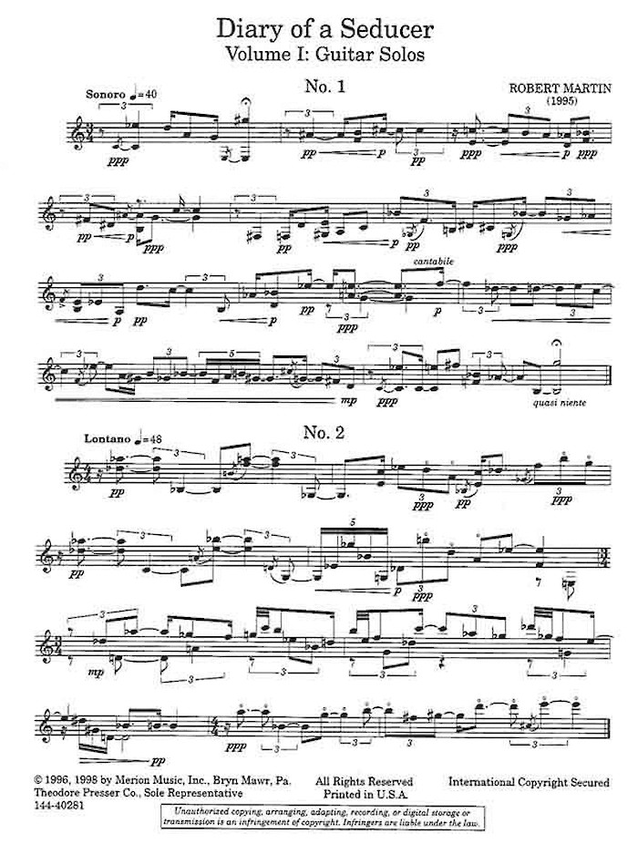 Score excerpt